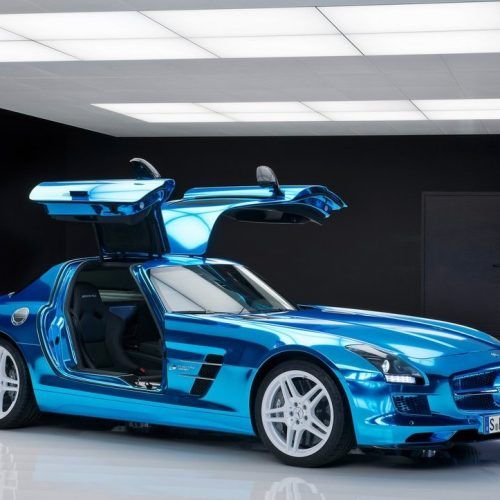 2014 Mercedes SLS AMG Coupe Electric Drive (Photo 1 of 8)